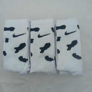 Medias 3/4 Nike Blanca Manchas Negras