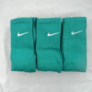 Medias 3/4 Nike Verde Logo Blanco