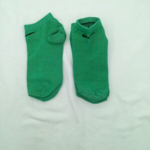 Soquetes Nike Verde Logo Negro