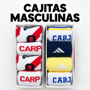 Cajita x4 Pares – Masculinas